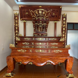 Combo phòng thờ gỗ đẳng cấp đại gia