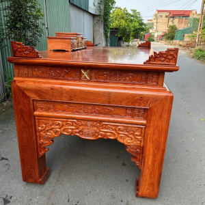 dạ ngang sập thờ gỗ hương đá