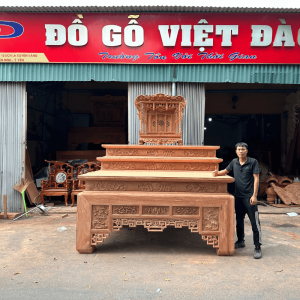 bàn thờ tam cấp chân 22