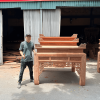 bàn thờ tam cấp gỗ hương đá