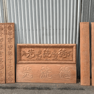 hoành phi câu đối gỗ hương đá