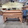 bàn thờ nhị cấp gỗ hương đá