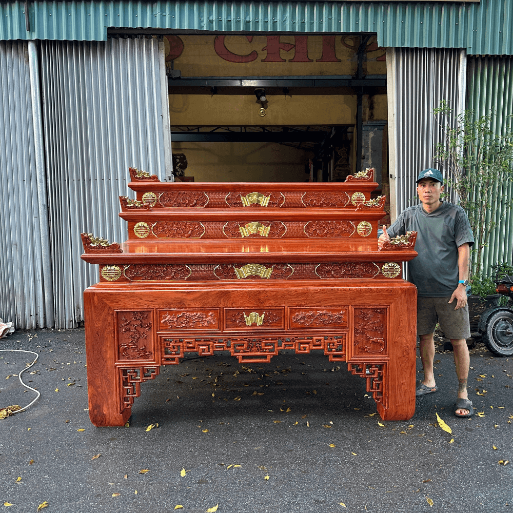 bàn tam cấp ô xa khi hoàn thiện