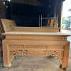 án gian thờ nhị cấp chuyện sen gỗ gõ