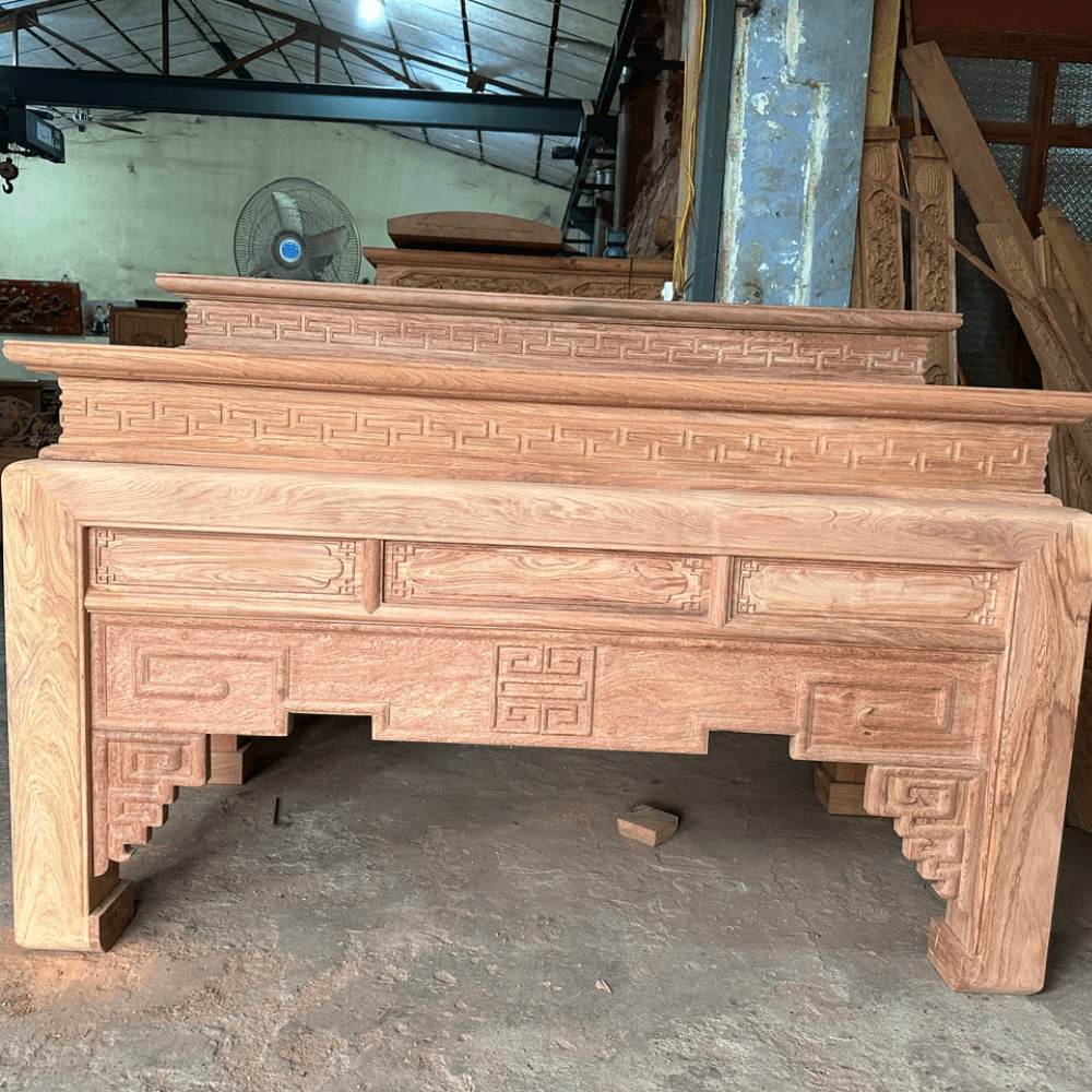 án gian thờ nhị cấp chân 14
