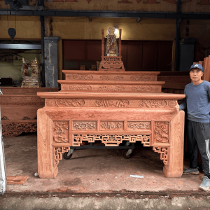bàn thờ tam cấp ỗ a217x155