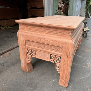án gian thờ gỗ hương đá chân 16 vấu liền